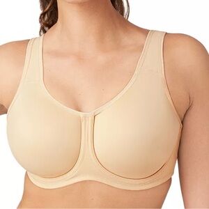 •Wacoal 36G Simone Underwire Cream Sports Bra! NEW!
